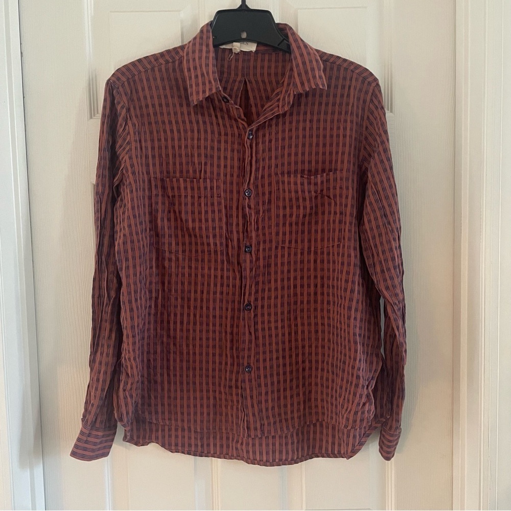 Homeland Elegies Red Checkered Shirt 20159